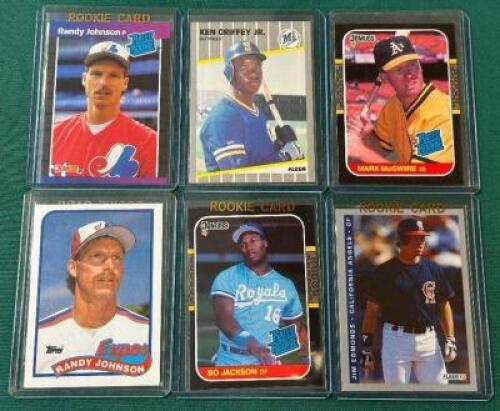 (6) - MLB LEGEND ROOKIE CARDS