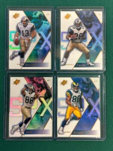 (4) - GREATEST SHOW ON TURF CARDS