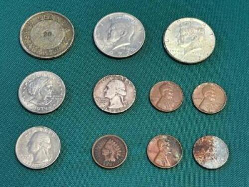 ASSORTED OLD COINS