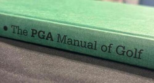 THE OFFICIAL PGA MANUAL OF GOLF