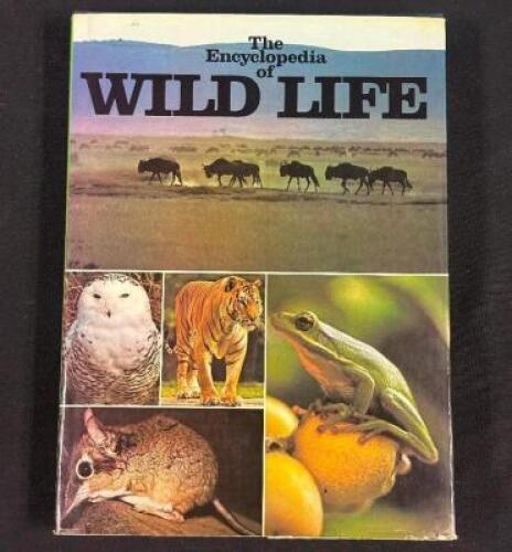 VINTAGE ILLUSTRATED WILD LIFE ENCYCLOPEDIA