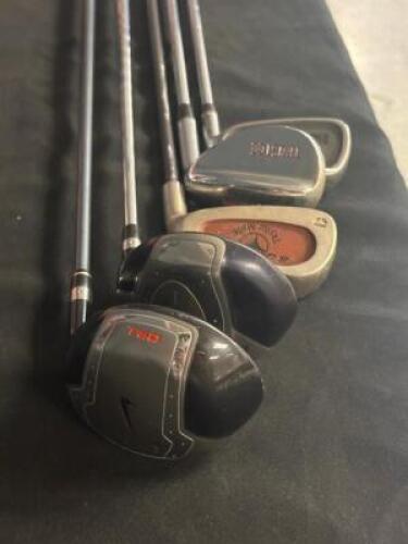 (2) - VINTAGE NIKE IGNITE FAIRWAY WOODS WITH ADDITIONAL CLUBS
