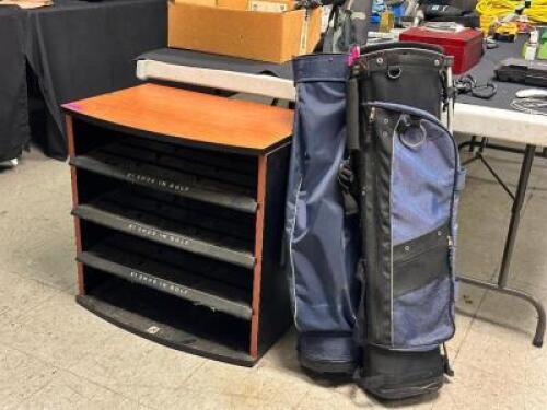 FOOT JOY GOLF SHOES ORGANIZER WITH (2) - GOLF BAGS