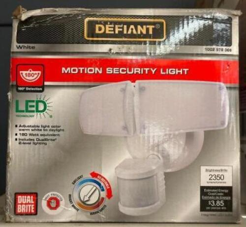 MOTION SECURITY LIGHT