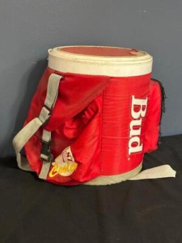 VINTAGE BUDWEISER BEER BEACH COOLER