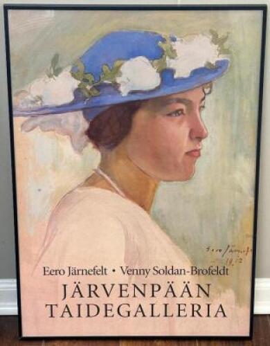 JARVENPAAN TAIDEGALLERIA FRAMED PRINT