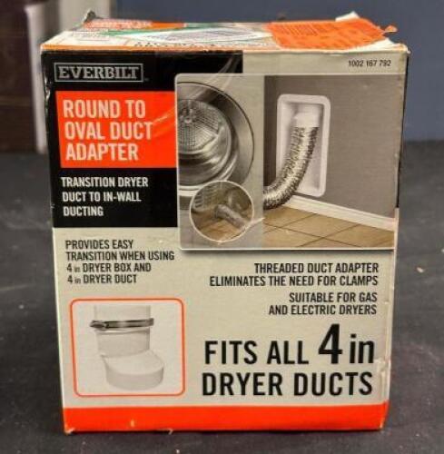 ROUND TO OVAL DUCT ADAPTER