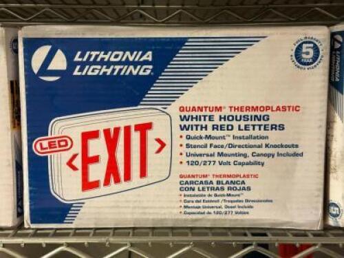 LED QUANTUM THERMOPLASTIC EXIT SIGN