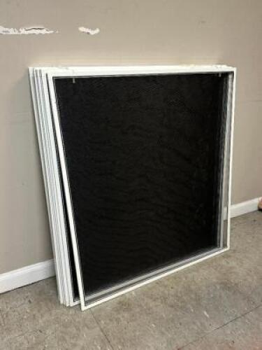 (10) - 30" SQUARE WINDOW SCREENS