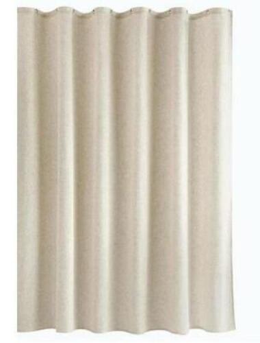 NATURAL LINEN 72X72 SHOWER CURTAIN
