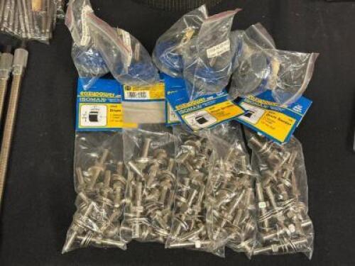LARGE GROUP OF DRUM HARDWARE