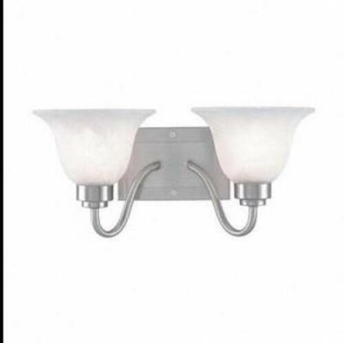 BRUSHED NICKEL LIGHT FIXER