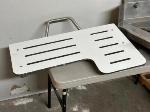 WALL MOUNTED SHOWER BENCH