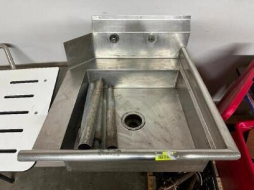 STAINLESS STEEL DISHWASHER SINK