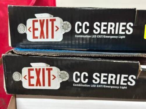 (2) - CC SERIES EXIT SIGNS