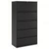 DESCRIPTION: (1) BLACK, 5 DRAWER FILE CABINETBRAND/MODEL: HIRSH 415G49INFORMATION: MUST INSPECT!SIZE: 67 5/8" X 36" X 18 5/8"RETAIL$: $1,043.02QTY: 1