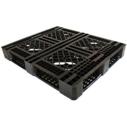 DESCRIPTION: (1) MID DUTY PLASTIC PALLET BRAND/MODEL: PLASGAD PP-O-40-S-140 INFORMATION: MUST INSPECT SIZE: 40" W 48" D 6" H RETAIL$: $48.99 QTY: 1