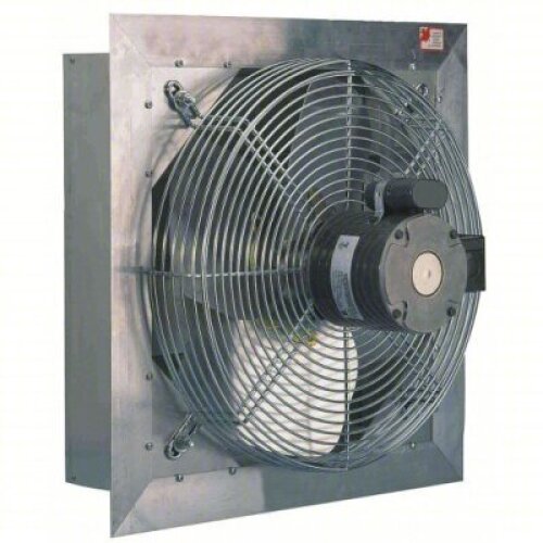 DESCRIPTION: (1) SHUTTER MOUNT EXHAUST FAN BRAND/MODEL: CANARM AX30-2 (23n626) SIZE: 30" blade, 1/3 hp RETAIL$: $1,022.41 QTY: 1