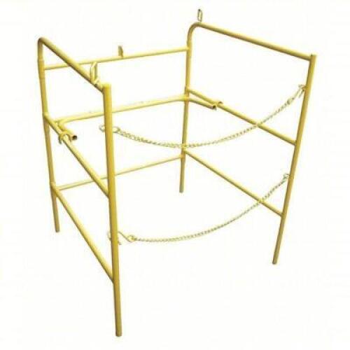 DESCRIPTION: (1) MANHOLE GUARD RAILS BRAND/MODEL: PART NUMBER #10K047 INFORMATION: YELLOW SIZE: 33 in x 33 in x 3 1/2 ft RETAIL$: $346.63 QTY: 1
