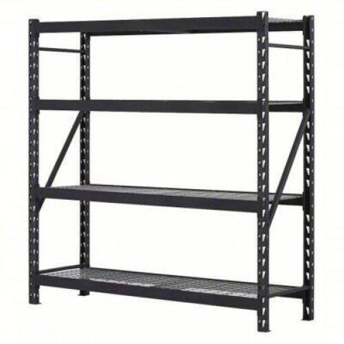 DESCRIPTION: (1) MEDIUM DUTY BULK STORAGE RACK BRAND/MODEL: EDSAL 36 UP 33 SIZE: 77" L 24" D 78 H RETAIL$: $433.43 QTY: 1