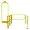 DESCRIPTION: (1) MEZZANINE PIVOT SAFETY GATE BRAND/MODEL: GARLOCK SAFETY SYSTEMS #45UD56 INFORMATION: YELLOW, PARTIALLY ASSEMBLED SIZE: 83-1/2" X 85-3