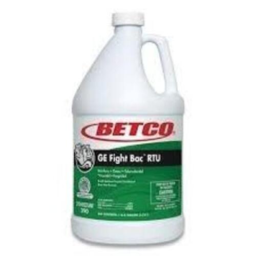 DESCRIPTION: (4) DISINFECTANT BETCO FIGHT BAC RTU BRAND/MODEL: BETCO SIZE: 1 GALLON RETAIL$: $107.68 EA QTY: 4