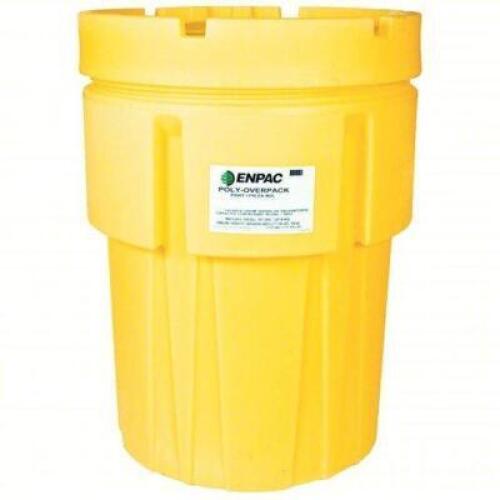 DESCRIPTION: (1) SALVAGE DRUM BRAND/MODEL: ENPAC #4TAH9 INFORMATION: POLYETHYLENE, SCREW-ON LID, UNLINED/NO INTERIOR COATING, SALVAGE DRUM SIZE: 65 GA
