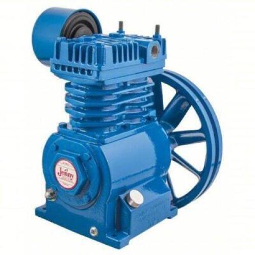 DESCRIPTION: (1) COMPRESSOR PUMP BRAND/MODEL: JENNY #31LC99 INFORMATION: SPLASH LUBRICATED, 1 STAGE, 2 HP, 6.7 CFM @ 150 PSI, FLYWHEEL INCLUDED RETAIL