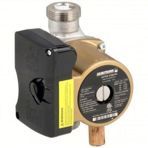 DESCRIPTION: (1) POTABLE WATER CIRCULATING PUMP BRAND/MODEL: ARMSTRONG PUMPS #32UN12 INFORMATION: 1/9 HP, 115V AC, 13 ft Max. Head RETAIL$: $311.43 EA