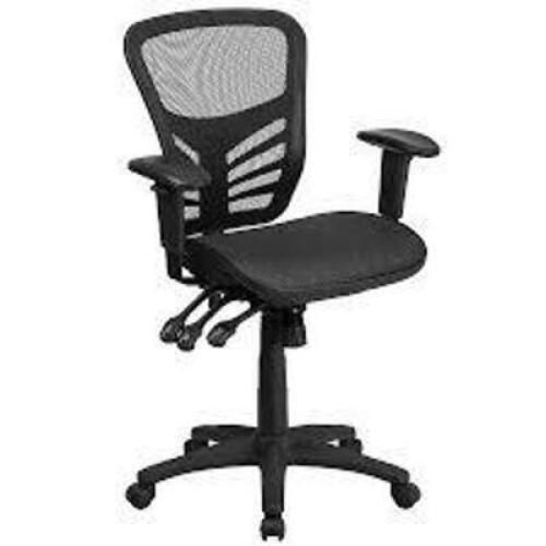 DESCRIPTION: (1) COMPUTER CHAIR WITH MESH BACK BRAND/MODEL: FLASH FURNITURE #889142054214 INFORMATION: BLACK, MESH, ROLLING RETAIL$: $224.64 EA QTY: 1