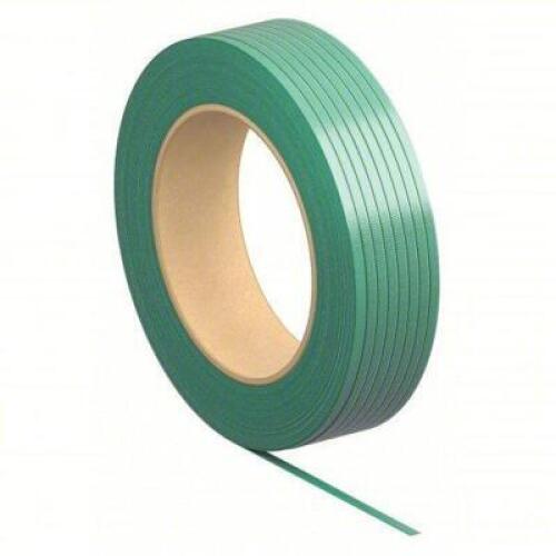 DESCRIPTION: (1) ROLL OF POLY STRAPPING BRAND/MODEL: 5JPR6 INFORMATION: 1,800 LB BREAK STRENGTH SIZE: .04" X 3/4" X 3000' RETAIL$: $176.82 EA QTY: 1