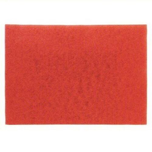 DESCRIPTION: (10) BUFFING PAD BRAND/MODEL: 3M #6ENG4 INFORMATION: RED, POLYESTER SIZE: 14" W X 28" L RETAIL$: $136.03 TOTAL QTY: 10