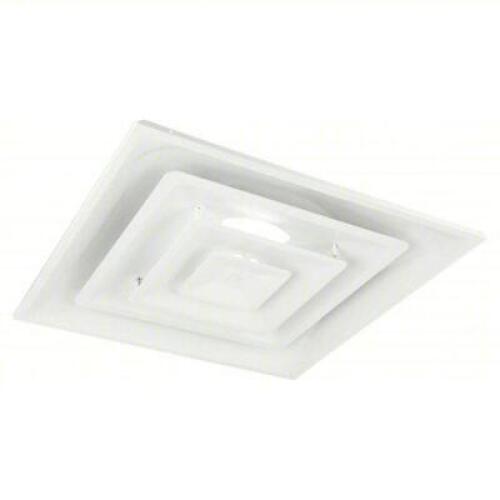 DESCRIPTION: (1) CEILING DIFFUSER BRAND/MODEL: PRODUCT NUMBER #4MJV4 INFORMATION: WHITE, SQUARE CONT, STEEL SIZE: 23X23X10 RETAIL$: $51.50 EA QTY: 1