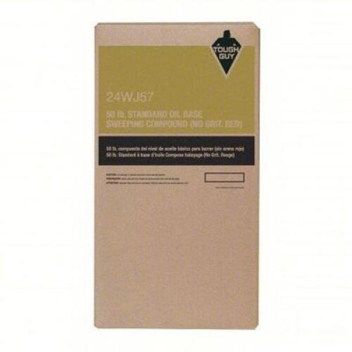 DESCRIPTION: (1) FLOOR SWEEPING COMPOUND BRAND/MODEL: TOUGH GUY 24WJ57 SIZE: 50LB RETAIL$: $49.63 QTY: 1