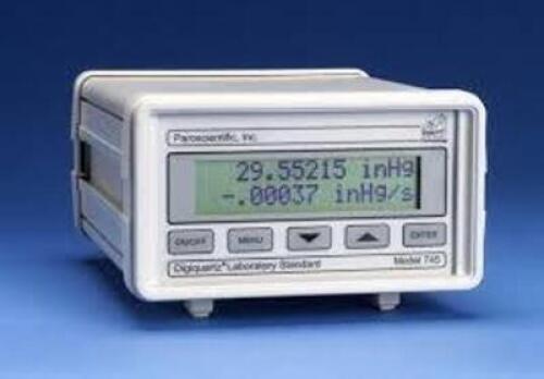 DESCRIPTION: (1) DIGIQUARTZ LABORATORY STANDARD BRAND/MODEL: PAROSCIENTIFIC INC #745 INFORMATION: USED, SEE INSPECTION RETAIL$: $5999.99 EA QTY: 1