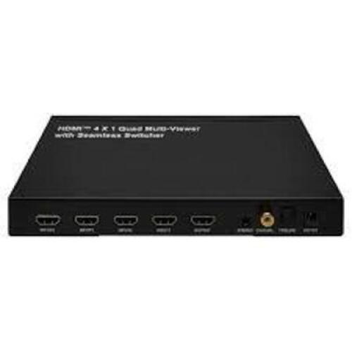 DESCRIPTION: (1) HDMI 4X1 SWITCH BRAND/MODEL: STELLAR LABS #33-11950 QTY: 1