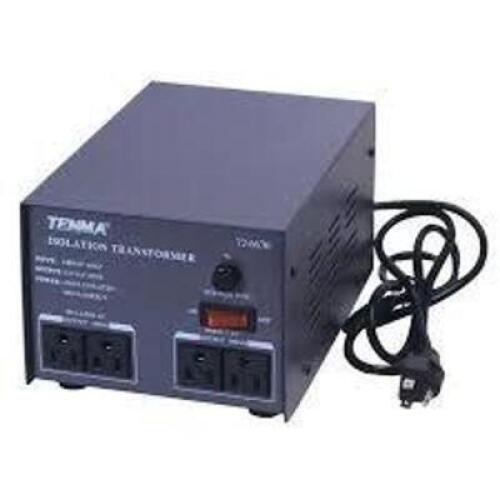 DESCRIPTION: (1) ISOLATION TRANSFORMER BRAND/MODEL: TENMA #72-6670A QTY: 1