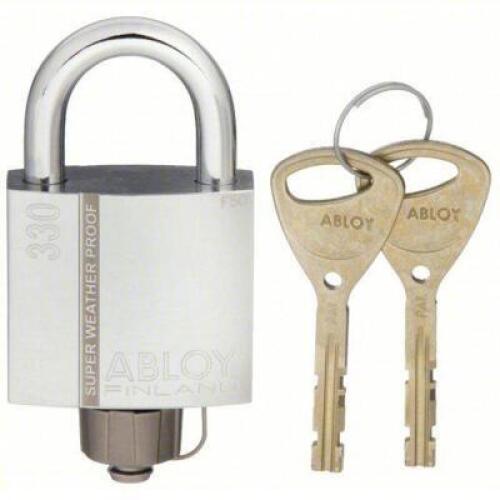 DESCRIPTION: (1) PADLOCK BRAND/MODEL: ABLOY #35GP43 SIZE: 1" RETAIL$: $168.27 EA QTY: 1
