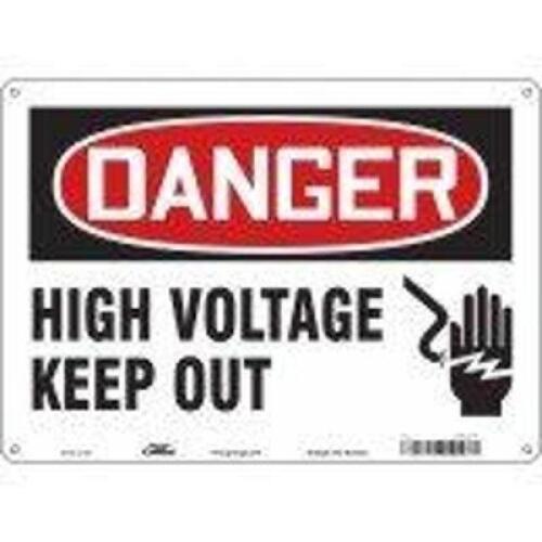 DESCRIPTION: (8) SAFETY SIGNS BRAND/MODEL: PRODUCT NUMBER #479U13 INFORMATION: ALUMINUM SIZE: 10" X 14" RETAIL$: $26.93 EA QTY: 8