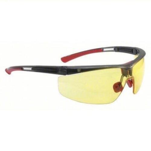 DESCRIPTION: (5) PAIRS OF SAFETY GLASSES BRAND/MODEL: HONEYWELL #401Y67 INFORMATION: BLACK FRAME COLOR, HALF FRAME RETAIL$: $18.90 EA QTY: 5