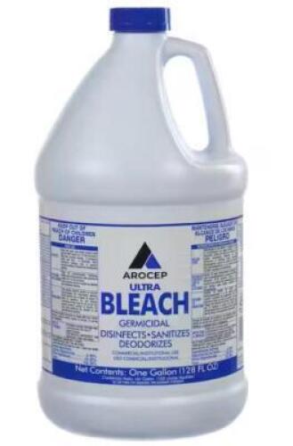 DESCRIPTION: (2) ULTRA BLEACH BRAND/MODEL: AROCEP SIZE: 1 GALLON RETAIL$: $5.51/EA QTY: 2
