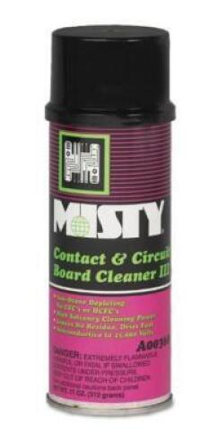 DESCRIPTION: (12) CONTACT & CIRCUIT BOARD CLEANER BRAND/MODEL: MISTY/A00368 SIZE: 11 OZ RETAIL$: $11.05/EA QTY: 12