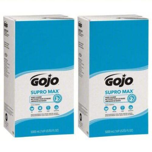 DESCRIPTION: (2) HAND CLEANER W/GRIT BRAND/MODEL: GOJO/52RU29 INFORMATION: FLORAL SIZE: 5000ML RETAIL$: $128.89 TOTAL QTY: 2