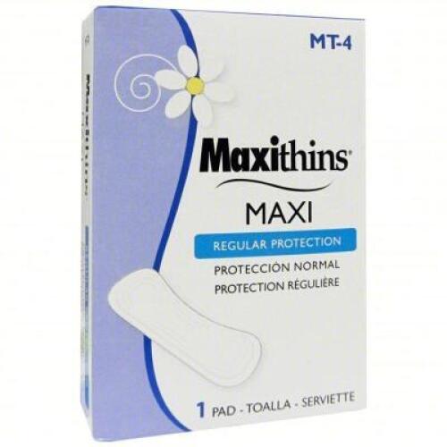 DESCRIPTION: (10) SANITARY NAPKINS BRAND/MODEL: MAXITHINS QTY: 10
