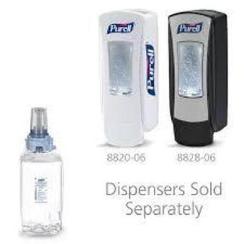 DESCRIPTION: (6) HAND SANITIZER FOAM DISPENSER REFILL WITH (2) ADX-12 DISPENSERS BRAND/MODEL: PURELL SKILCRAFT #30XR15 INFORMATION: REFILL SIZE: 1200