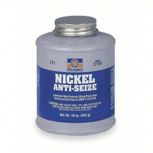 DESCRIPTION: (4) NICKLE ANTI-SEIZE COMPOUND BRAND/MODEL: PERMATEX 77164 SIZE: 16OZ RETAIL$: $124.04 QTY: 4