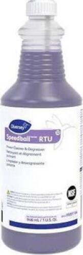 DESCRIPTION: (6) POWER CLEANER AND DEGREASER BRAND/MODEL: DIVERSEY SPEEDBALL SIZE: 1 QT RETAIL$: $60.00 QTY: 6