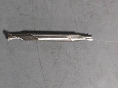 DESCRIPTION: (1) DE HSS STEEL END MILL BRAND MODEL YG 1 13043 SIZE: 3/16" DIA QTY: 1