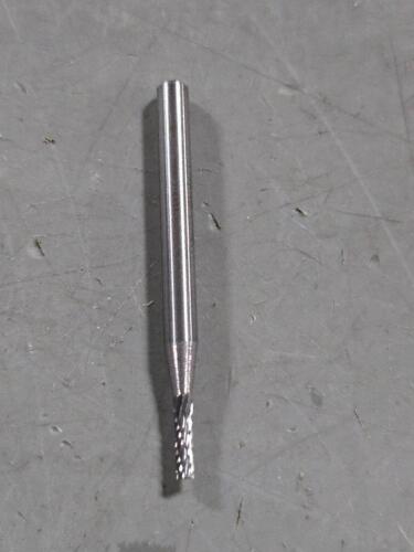DESCRIPTION: (4) CARBIDE CYLINDER BURR BRAND MODEL WESTWARD 19D796 SIZE: 1/16" X 1/4" HEAD 1/8" SD RETAIL$: $42.01 QTY: 4