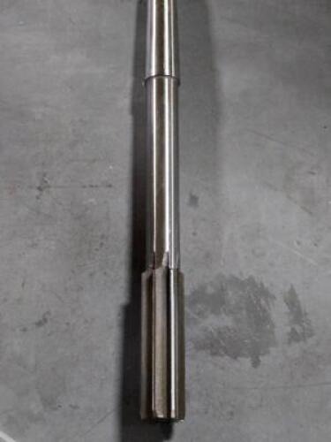 DESCRIPTION: (1) HSS CHUCKING REAMER BRAND MODEL WESTWARD 13H773 SIZE: 0.8125" MT2 RETAIL$: $53.22 QTY: 1